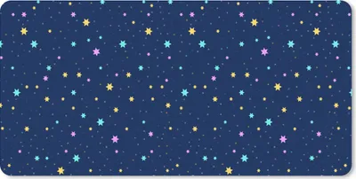 Produktbild von MuchoWow® Mauspad Mousepad Sternenhimmel - Sterne - Design 60x30 cm - Mousepads - Maus Mat - Pad - Mausunterlage - Nachhaltig