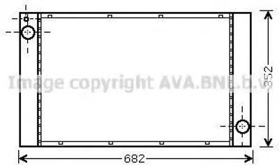Produktbild von PRASCO BWA2333 Kühler Wasserkühler Motorkühler für MINI Schrägheck (R56) Clubman (R55) Countryman (R60) Cabrio (R57) Roadster (R59)