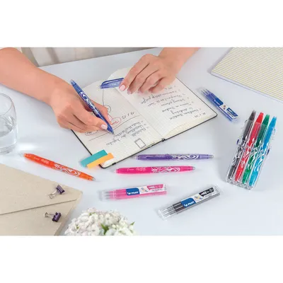 Image de Pilot - Stylo roller Pilot Frixion Syn Clicker f Blue | 1 pièce | 12 pièces