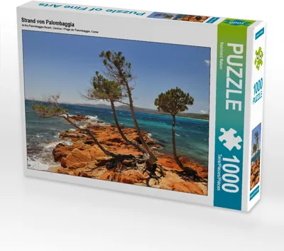 Produktbild von CALVENDO Puzzle Strand von Palombaggia | 1000 Teile Lege-Größe 64x48cm Foto-Puzzle für glückliche Stunden