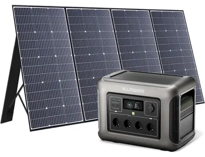 Image de Centrales électriques portables - Générateurs mobiles - Alimentation de secours - Batteries solaires - Batteries pour camping