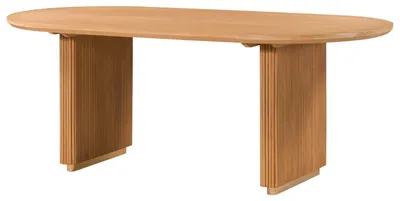 Immagine prodotto di MASSIVMOEBEL24 | Tavolo da pranzo in legno di mango 220x100x76 laccato naturale BARCELONA #525