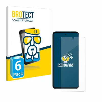 Produktbild von 6x BROTECT Schutzglas für Xiaomi Redmi Note 11 9H kratzfest klar