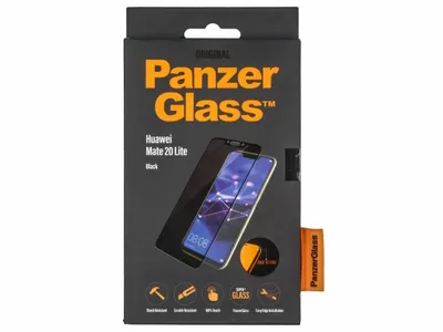 Immagine prodotto di Pellicola protettiva premium PanzerGlass nera per Huawei Mate 20 Lite
