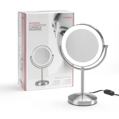 Produktbild von Babyliss Ultra Slim Line Led Mirror - doppelseitiger Spiegel