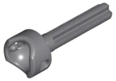 Productafbeelding van LEGO Donkergrijs Technic stuurinrichting, cardan, as, breed (52730) – nieuw