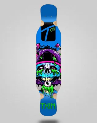Productafbeelding van Skateboard Longboard Deck 46 x 10 Inch