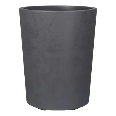Produktbild von XL Pflanzkübel „Millennium“ Ø43xH54 cm - 48L - Anthrazit - Blumentopf - Wetterfest & Robust für Garten, Balkon und Terrasse