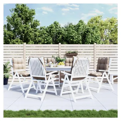 Produktbild von Niedriglehner-Auflagen 6 Stück Gartenbankauflagen Kissen für Sitzbänke