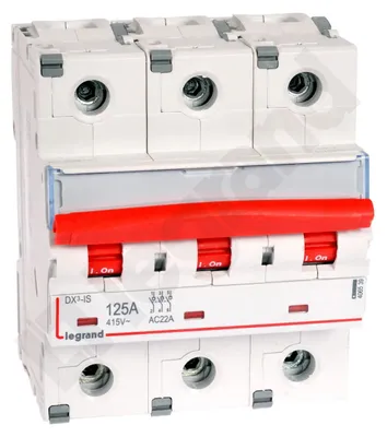 Produktbild von Modularer Lasttrennschalter 125A 3P 25kA FRX403 406539