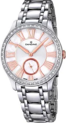 Produktbild von Candino Damen Uhr Armbanduhr C4595/1 Saphirglas Edelstahl