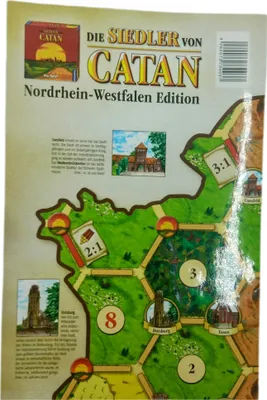 Produktbild von Catan - Die Siedler von Catan - Nordrhein Westfalen Edition Spielplan