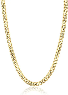 Productafbeelding van Halskettingen. Ketting Sagapò Gold. Verkrijgbaar in lengtes van 50 cm tot 70 cm. Collectie Ripple - voor heren