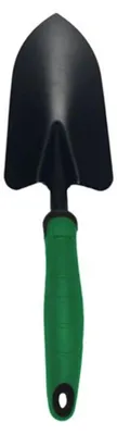 Produktbild von Blumenkelle aus robustem stahl mit ergonomischem Griff, ideal für Pflanzarbeiten