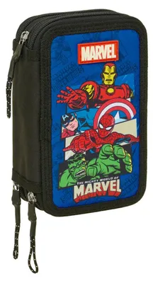 Obrázek produktu pro Marvel Avengers, trojité pouzdro na tužky, 37 kusů