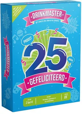Image de Paperdreams Drinkmaster – 25 ans
