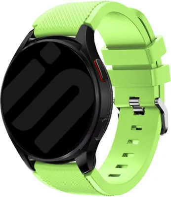 Produktbild von Strap-it Samsung Galaxy Watch 6 Classic 43mm Silikon Armband (Hellgrün)