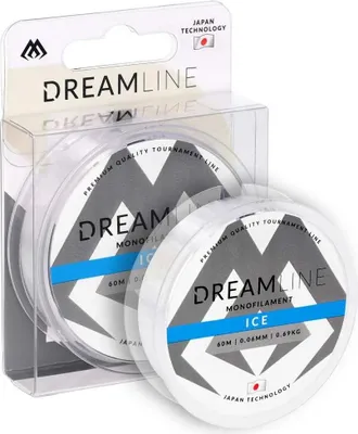 Produktbild von Mikado Dreamline Ice Monofile Schnüre 60 M Durchsichtig 0.180 mm Durchsichtig 0.180 mm