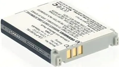 Produktbild von Akku für Panasonic KX-TW221 Li-Ion 3,7 Volt 700 mAh schwarz.