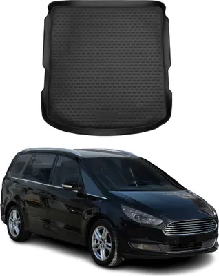 Produktbild von Kofferraummatte Kofferraumwanne für Ford Galaxy 2015-2024 Gummi TPE Schwarz