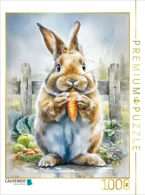 Produktbild von CALVENDO Puzzle So eine knackige Möhre ist lecker | 1000 Teile Lege-Größe 64x48cm Foto-Puzzle für glückliche Stunden