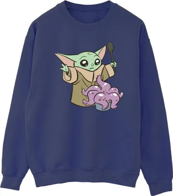 Produktbild von Star Wars - "The Mandalorian" Sweatshirt für Herren BI46720 (L) (Marineblau)