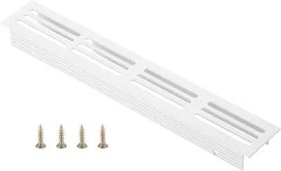 Obrázek produktu pro Hliníkový ventilátor do dveří – 9 x 1,2 palce – bílý