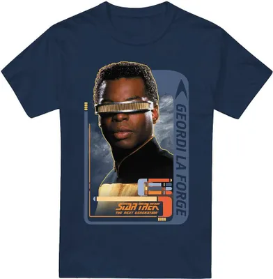 Obrázok produktu pre Star Trek - Tričko pre mužov TV5856 (XL) (námornícka modrá)