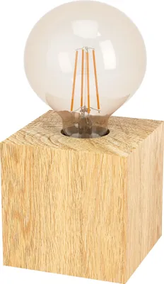 Immagine prodotto di Eglo 43733 PRESTWICK 2 E27 Lampada da tavolo 95x95mm Marrone