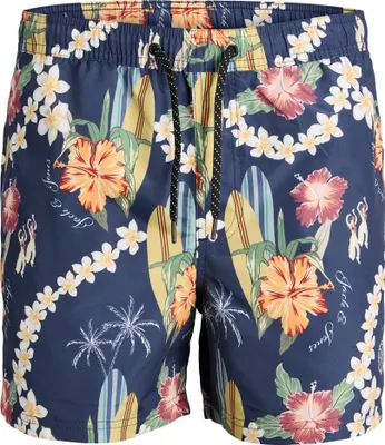 Produktbild von Jack & Jones Badeshorts Fiji AOP Swimshorts mit Tunnelzug