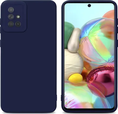 Obrázek produktu pro Cadorabo Pouzdro pro Samsung Galaxy A71 4G Ochranný kryt Blue TPU Silicone Case Cover