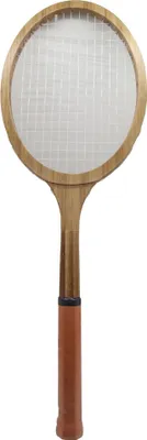 Produktbild von H?lzerne Tennisschl?ger im Retro-Stil, Tennisschl?ger, Vintage-Dekor, Gedenksammlung
