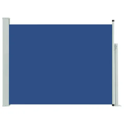 Produktbild von Ausziehbare Seitenmarkise 140×500 cm Blau
