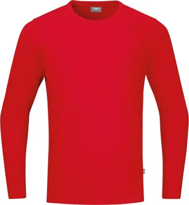Produktbild von JAKO Uni Longsleeve Organic, Farbe:rot, Größe:L