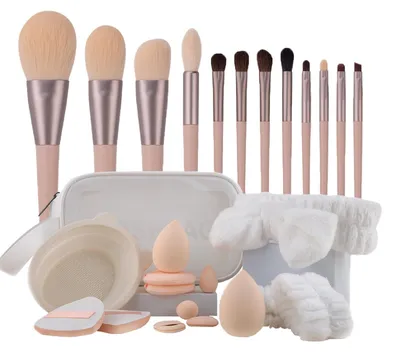 Produktbild von 27-teiliges Reise-Make-up-Pinselset