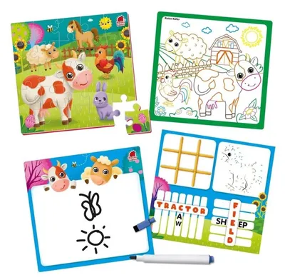 Obrázok produktu pre Gra edukacyjna Farma 4w1 Roter Kafer dla dzieci