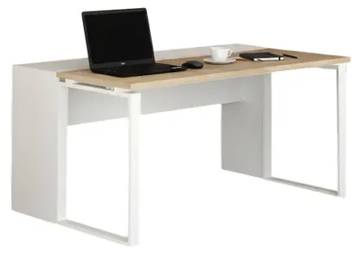 Produktbild von Timothee - Schreibtisch, 150x100x76 cm Eiche Braun, Tischplatte aus Holz