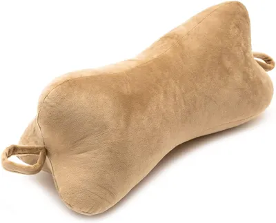 Obrázek produktu pro Polštář polštář na čtení Kostní polštář na krk Neck Roll Kostní polštář cestovní polštář omyvatelný, na postel, pohovku Béžová 1ks.