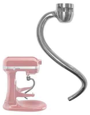 Edelstahl-Rührhaken für Küchenmaschine, 4,5/6 QT, spülmaschinengeeignet