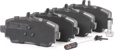 Produktbild von RIDEX Bremsbeläge Satz Vorne passend für MERCEDES-BENZ A-Klasse (W168) 402B1321