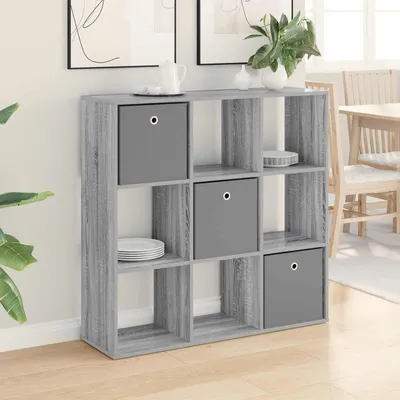 Immagine prodotto di vidaXL Credenza laterale, colore Sonoma grigio, 102 x 31 x 99,5 cm