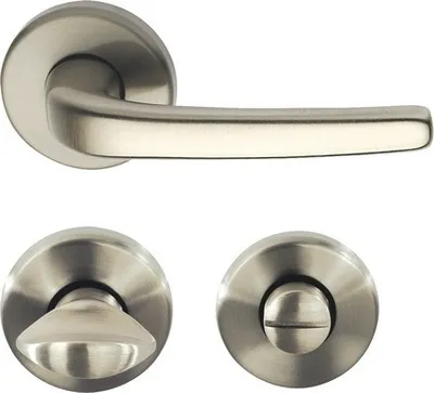 Produktbild von Rosettengarnitur Kim WC Edelstahl Ø 50 mm