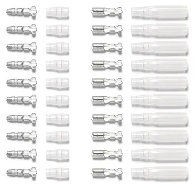 Obrázok produktu pre Sada okrúhlych zástrčiek motora a regulátora Tamiya (10)1pin
