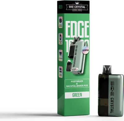 Produktbild von Crystal Edge 10000 Wiederaufladbarer Akkuträger - Green