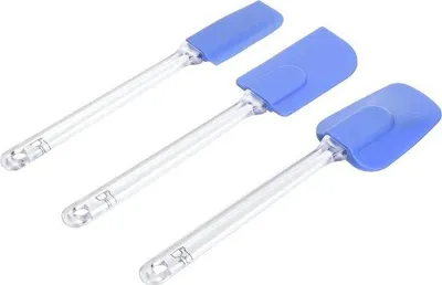 Immagine prodotto di Set di spatole in silicone, set da cucina flessibile con manici