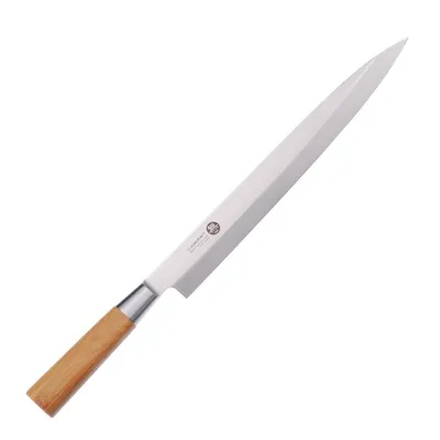Image de Suncraft couteau de cuisine sashimi en bambou mu 270mm MU10