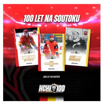 Zdjęcie produktu dla Moje kartki Kartki hokejowe 100 LAT NA SOUTOKU HRADEC KRÁLOVÉ