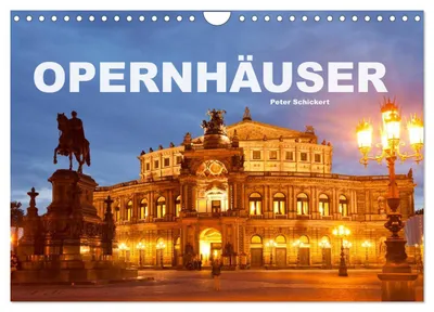 Produktbild von Opernhäuser (Wandkalender 2027 DIN A4 quer), CALVENDO Monatskalender