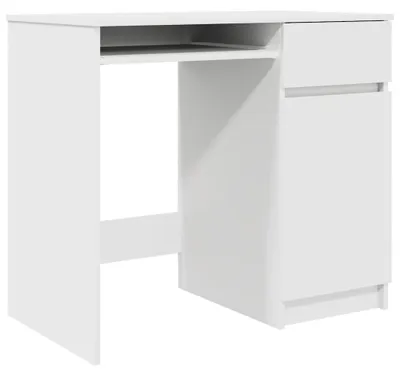 Immagine prodotto di vidaXL Scrivania bianca 86x49x76 cm materiale a base di legno