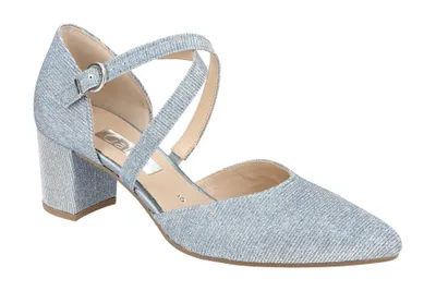 Zdjęcie produktu dla Gabor 41.343 buty damskie - czółenka z paskiem niebieskie eleganckie NOWOŚĆ